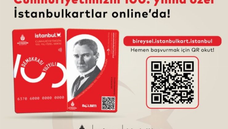 100’üncü yıla özel İstanbulkart