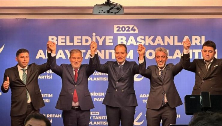 Yeniden Refah Bursa’da üç ilçe adayını açıkladı