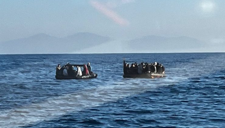 Aydın, İzmir ve Muğla’da 74 düzensiz göçmen kurtarıldı