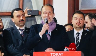 Fatih Erbakan Tokat’ta Yüksek Kahve’de vatandaşlara seslendi