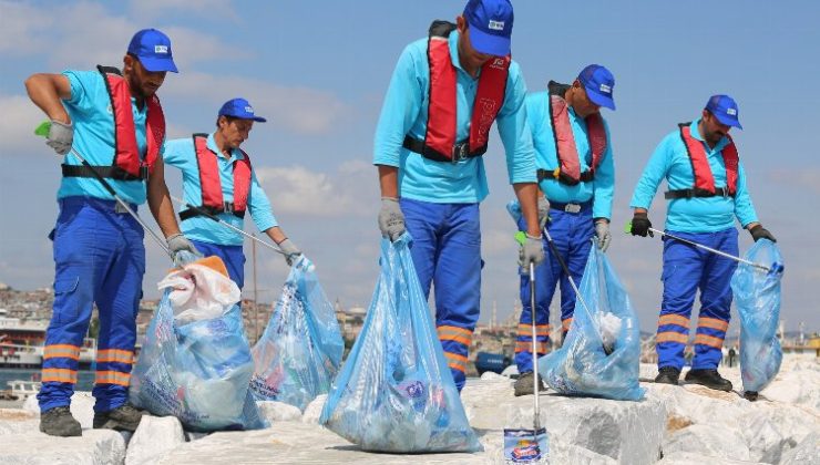 İstanbul’da bayram tatilinde 1.440 ton çöp toplandı
