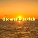 Otomatik taslak